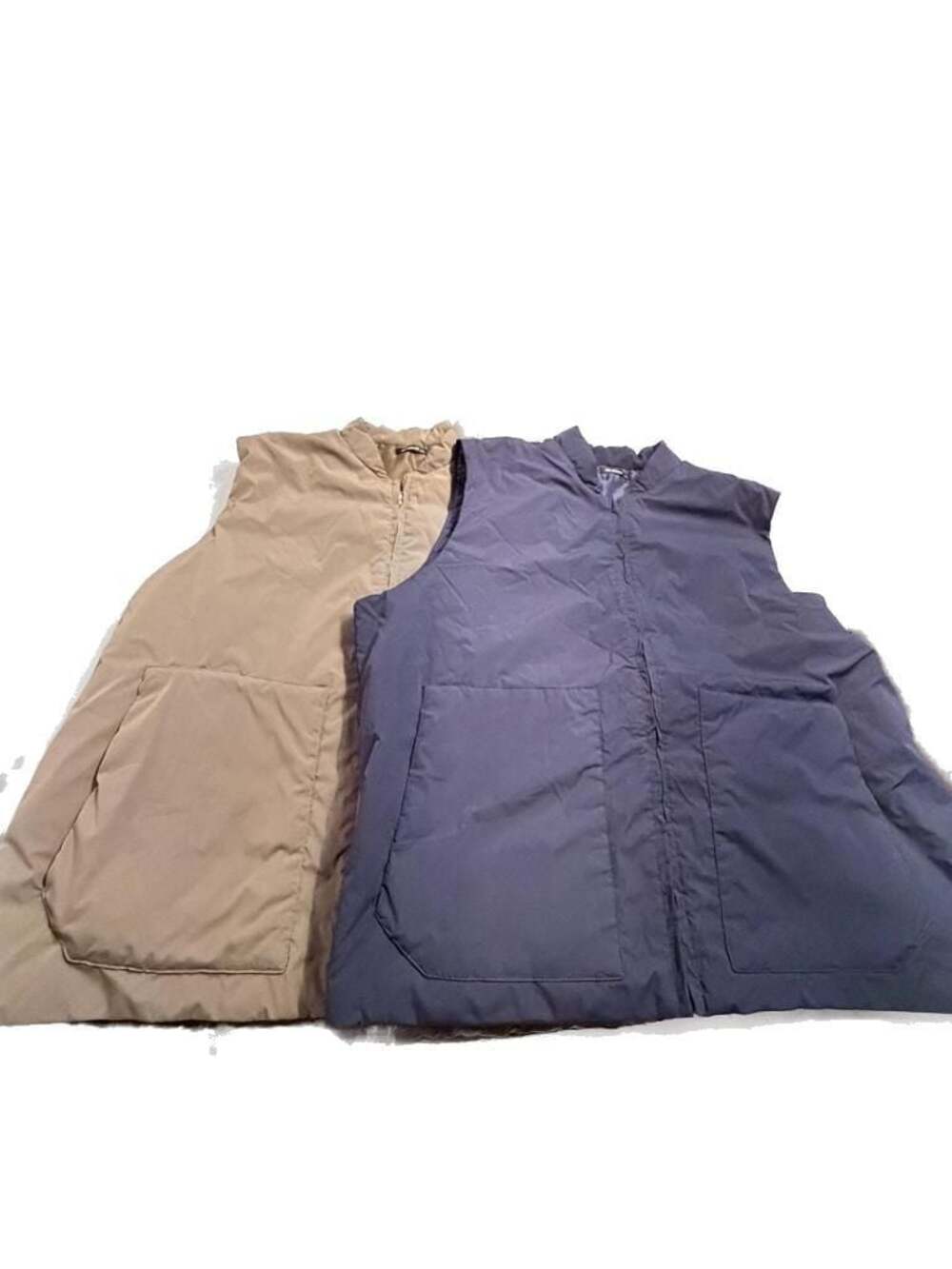 3rdhill Men's Quilted Zip-Up Vest Size XXL (Set of 2)